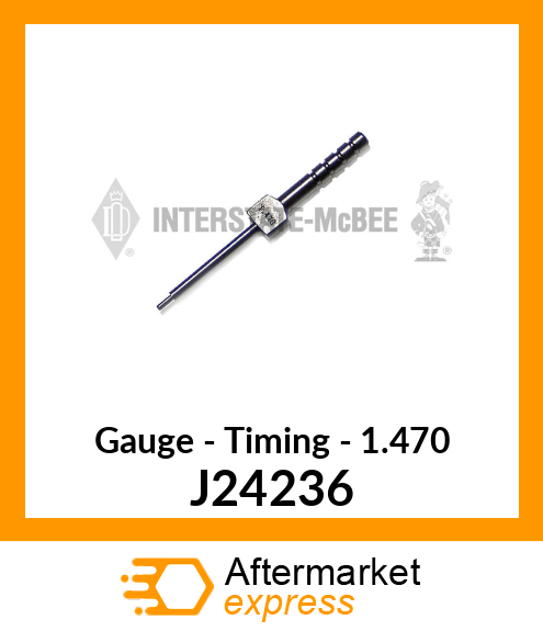 New Aftermarket INJ TIMING GAGE 1.470 J24236