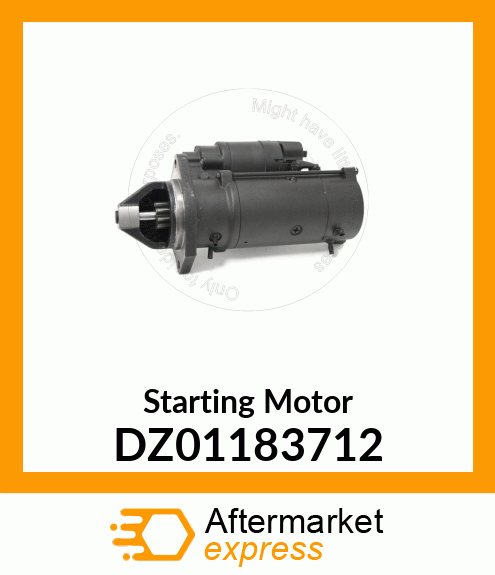Starting Motor DZ01183712