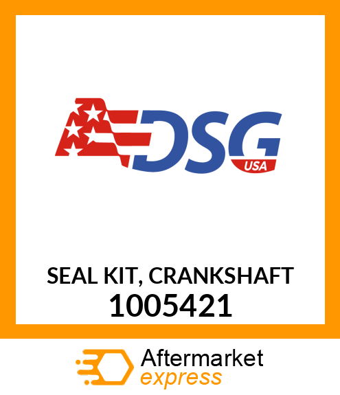 Spare part 1005421 + SEAL KIT, CRANKSHAFT