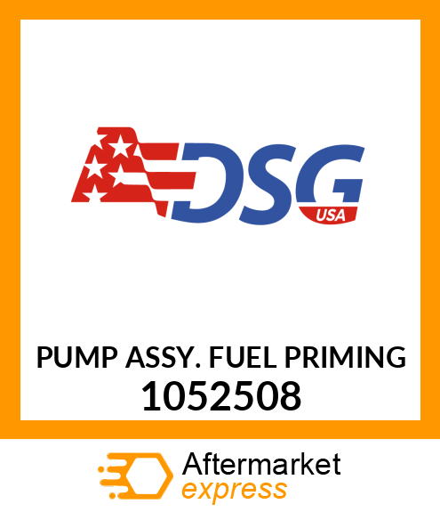 Spare part 1052508 + PUMP ASSY. FUEL PRIMING