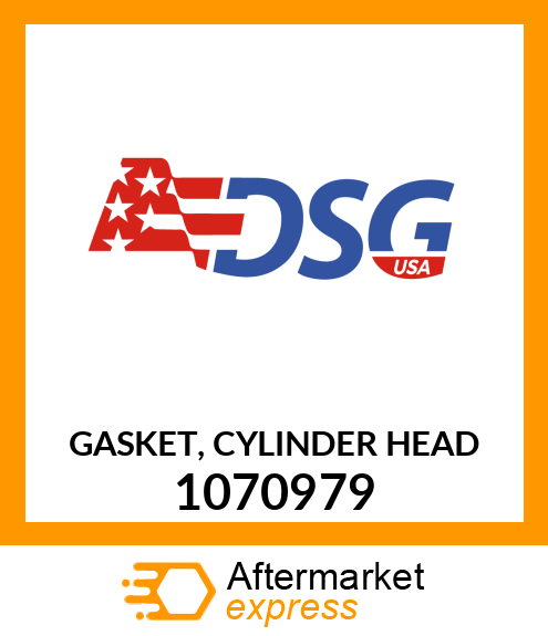 Spare part 1070979 + GASKET, CYLINDER HEAD