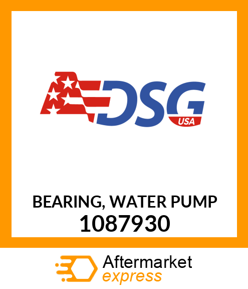 BEARING, WATER PUMP 1087930