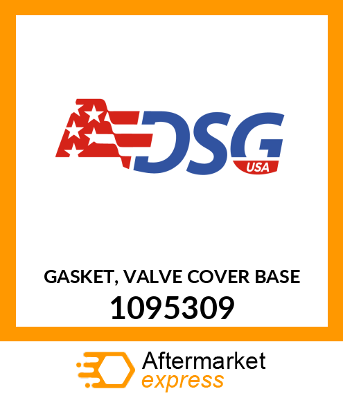 Spare part 1095309 + GASKET, VALVE COVER BASE