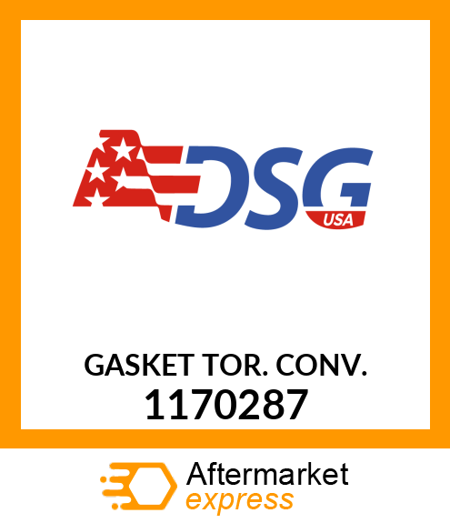 Spare part 1170287 + GASKET TOR. CONV.