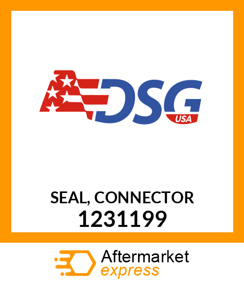 Spare part 1231199 + SEAL, CONNECTOR