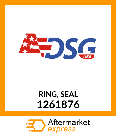 Spare part 1261876 + RING, SEAL