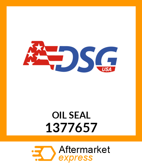 Spare part 1377657 + OIL SEAL