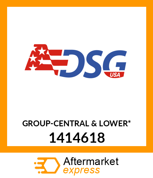 Spare part 1414618 + GROUP-CENTRAL & LOWER*