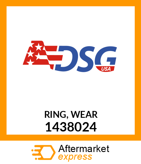 Spare part 1438024 + RING, WEAR