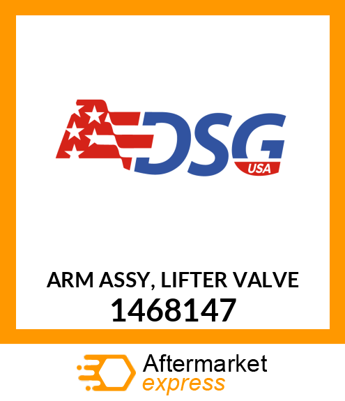 ARM ASSY, LIFTER VALVE 1468147