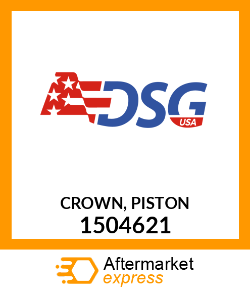 Spare part 1504621 + CROWN, PISTON