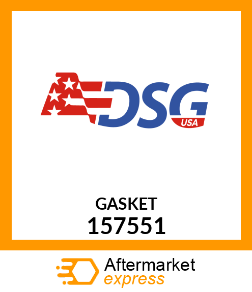 Spare part 157551 + GASKET