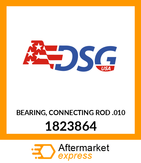 Spare part 1823864 + BEARING, CONNECTING ROD .010