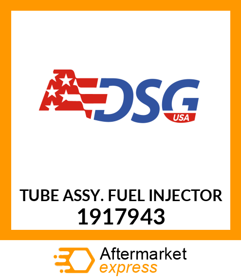 TUBE ASSY. FUEL INJECTOR 1917943