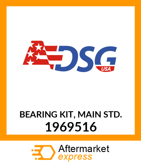 Spare part 1969516 + BEARING KIT, MAIN STD.