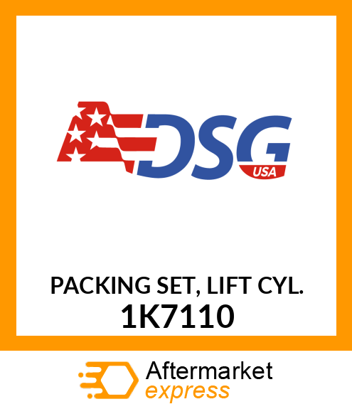 Spare part 1K7110 + PACKING SET, LIFT CYL.