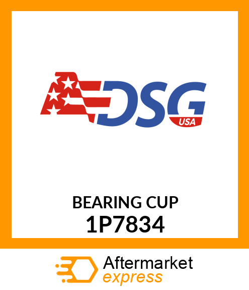 Spare part 1P7834 + BEARING CUP