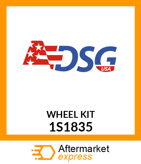 Spare part 1S1835 + WHEEL KIT