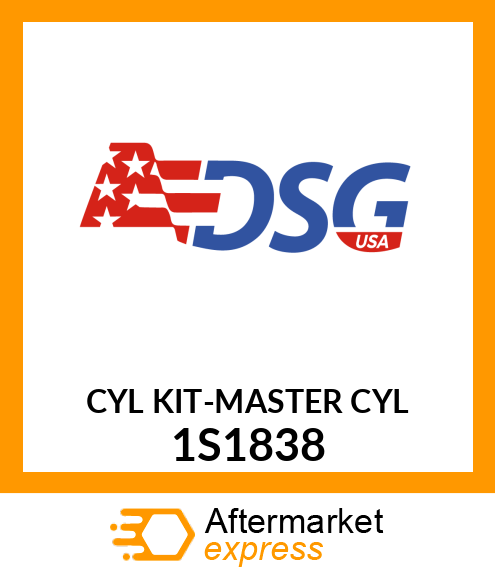 Spare part 1S1838 + CYL KIT-MASTER CYL