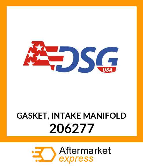 GASKET, INTAKE MANIFOLD 206277