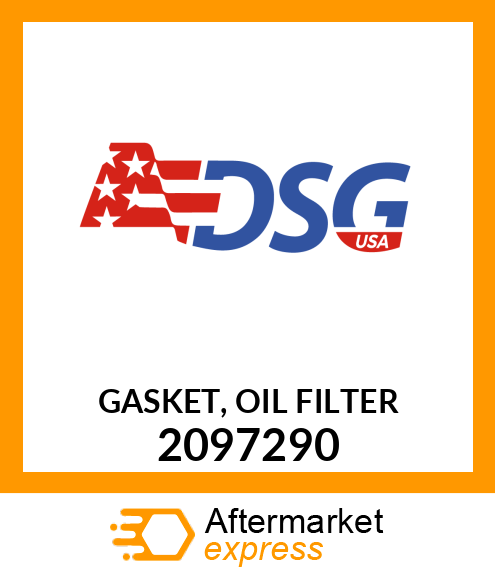 Spare part 2097290 + GASKET, OIL FILTER