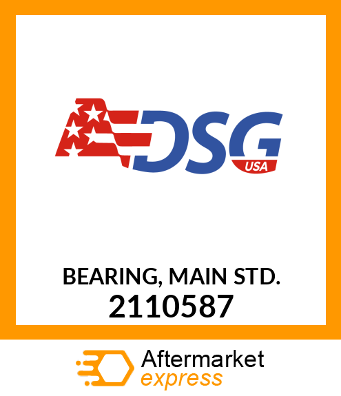 BEARING, MAIN STD. 2110587