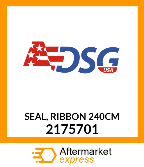 Spare part 2175701 + SEAL, RIBBON =240CM