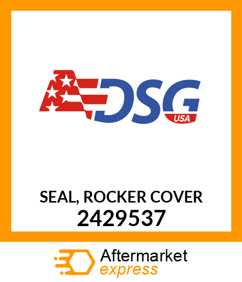 Spare part 2429537 + SEAL, ROCKER COVER