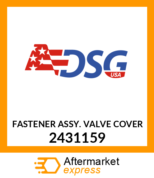 Spare part 2431159 + FASTENER ASSY. VALVE COVER