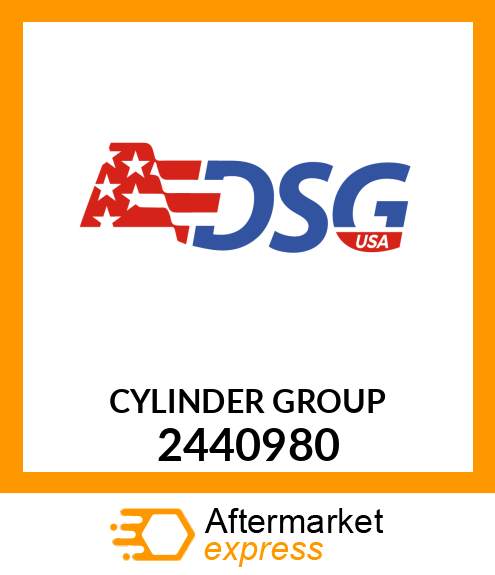 Spare part 2440980 + CYLINDER GROUP