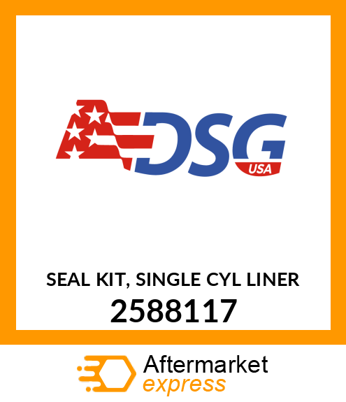 SEAL KIT, SINGLE CYL LINER 2588117