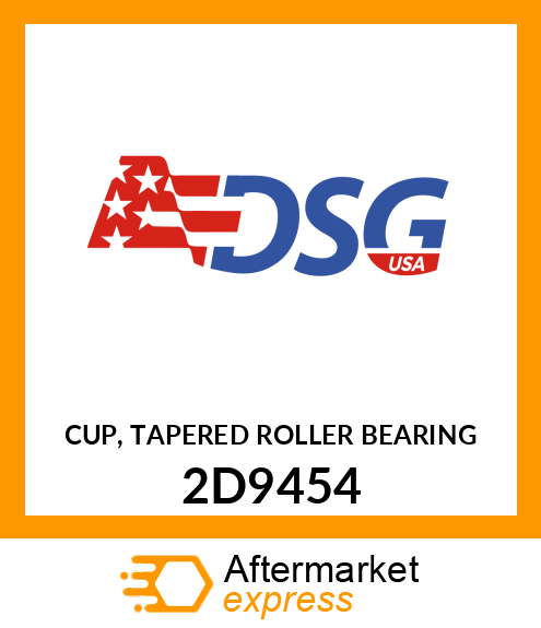 CUP, TAPERED ROLLER BEARING 2D9454