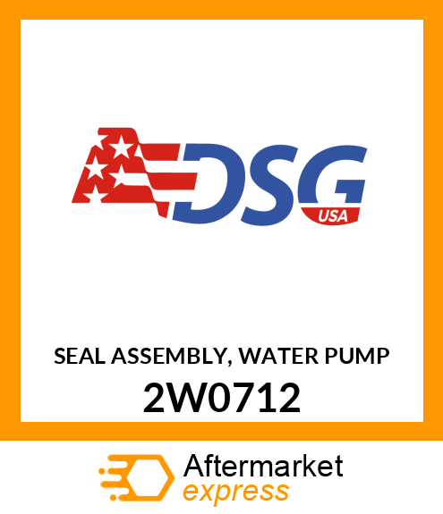 SEAL ASSEMBLY, WATER PUMP 2W0712