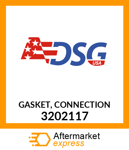 GASKET, CONNECTION 3202117