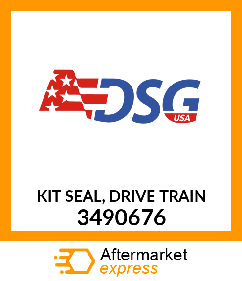 KIT SEAL, DRIVE TRAIN 3490676