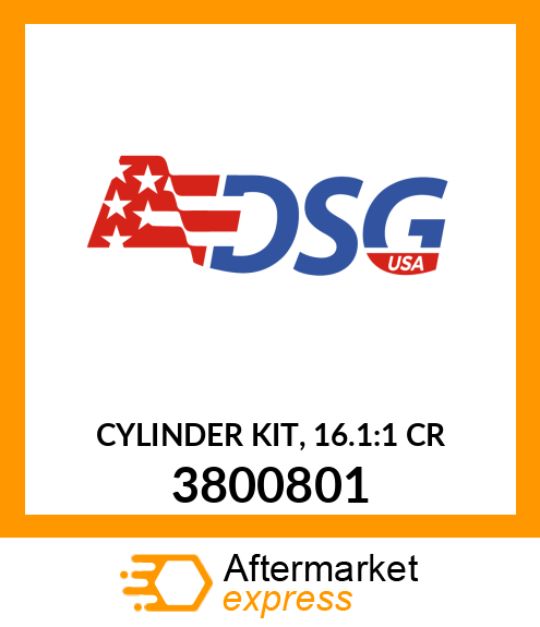 CYLINDER KIT, 16.1:1 CR 3800801