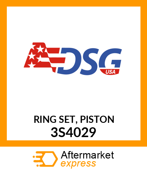 RING SET, PISTON 3S4029