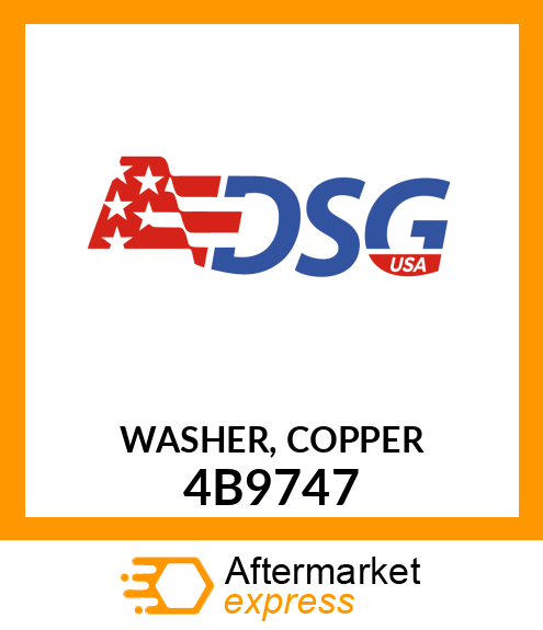 WASHER, COPPER 4B9747