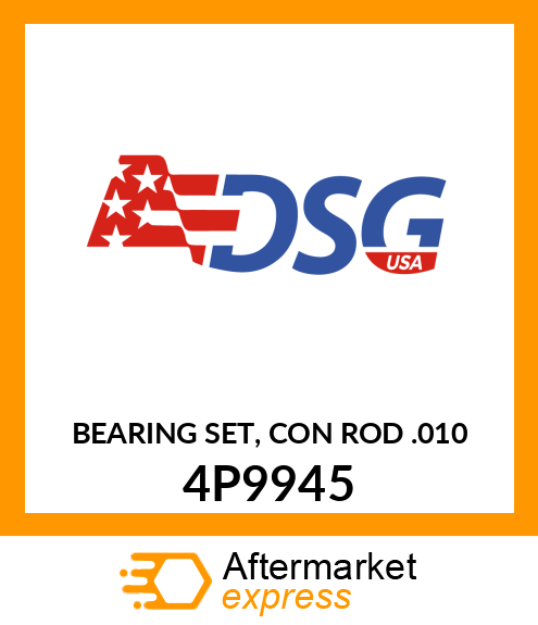 BEARING SET, CON ROD .010 4P9945