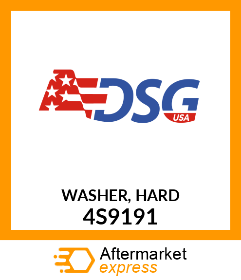 WASHER, HARD 4S9191