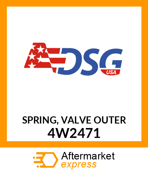 SPRING, VALVE OUTER 4W2471