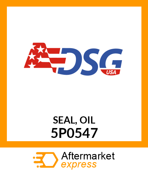 SEAL, OIL 5P0547