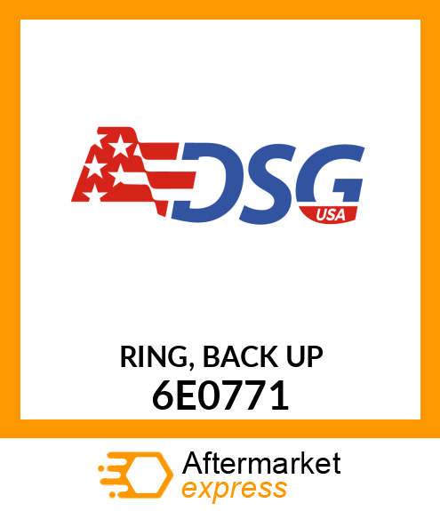 RING, BACK UP 6E0771