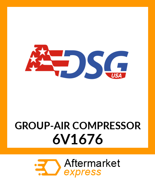 GROUP-AIR COMPRESSOR 6V1676