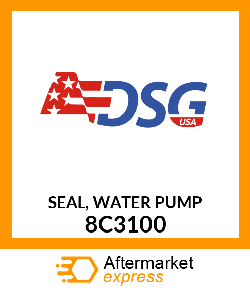 SEAL, WATER PUMP 8C3100