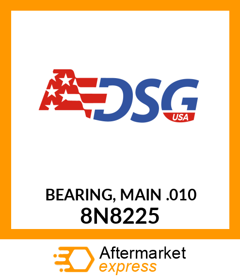 BEARING, MAIN .010 8N8225