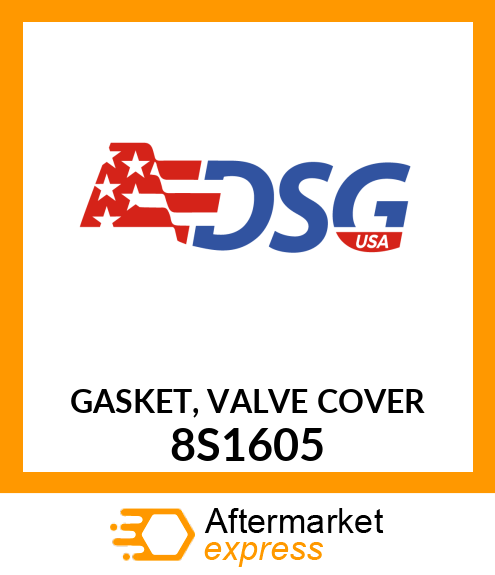 GASKET, VALVE COVER 8S1605