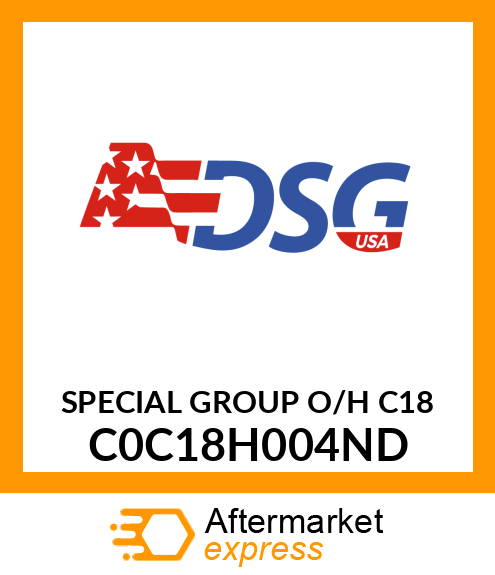 SPECIAL GROUP O/H C18 C0C18H004ND