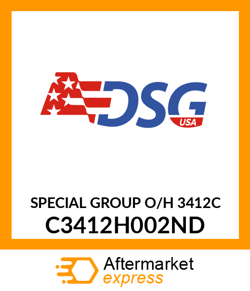 SPECIAL GROUP O/H 3412C C3412H002ND