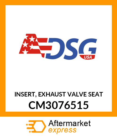 INSERT, EXHAUST VALVE SEAT CM3076515